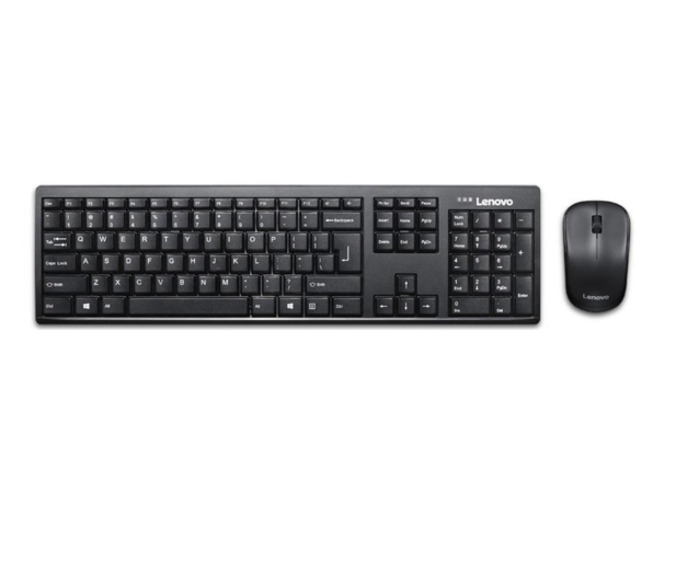 Lenovo 100 Wireless Combo (czarny) - 473124 - zdjęcie